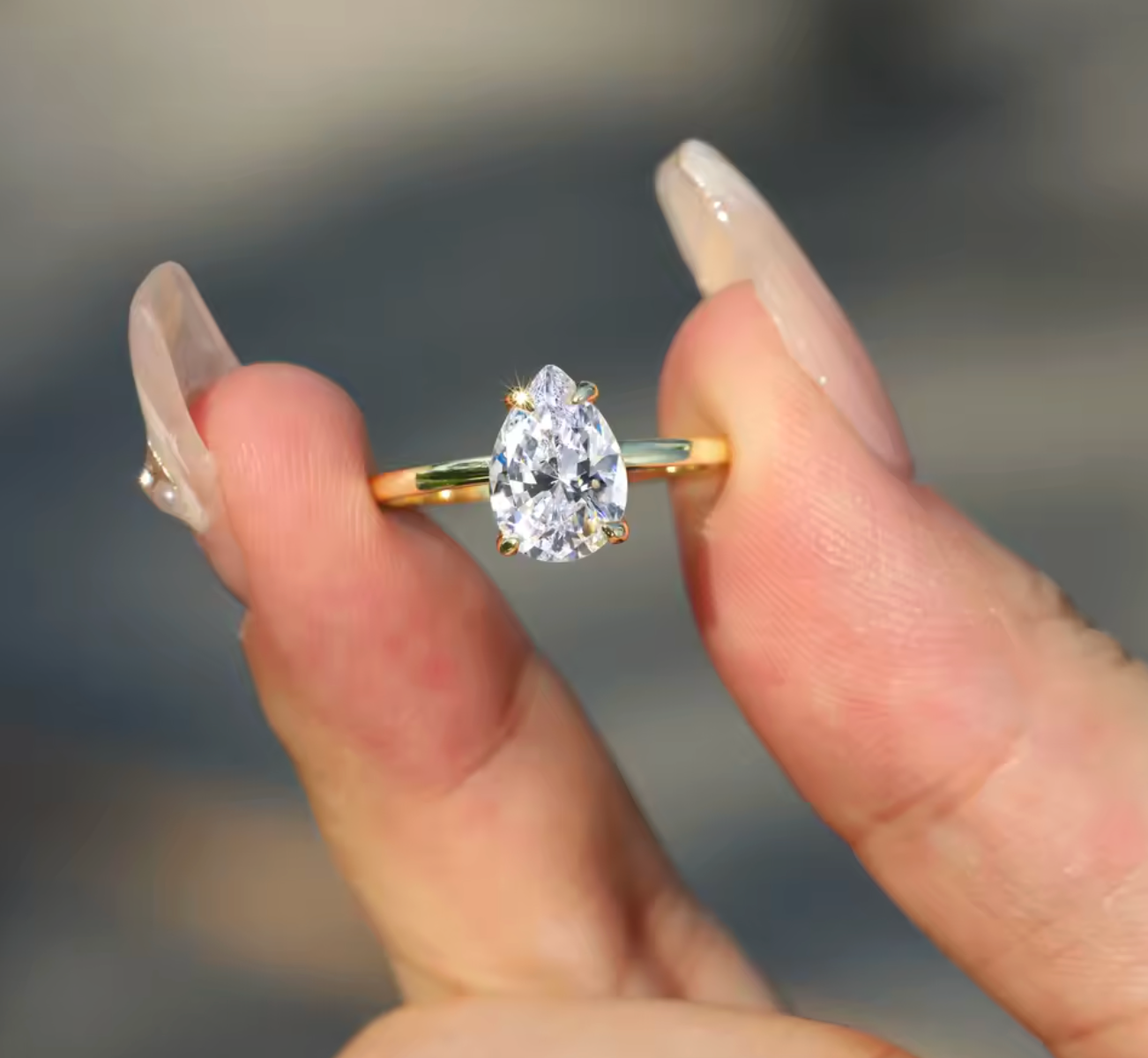 Moissanite Engagement Ring for Women