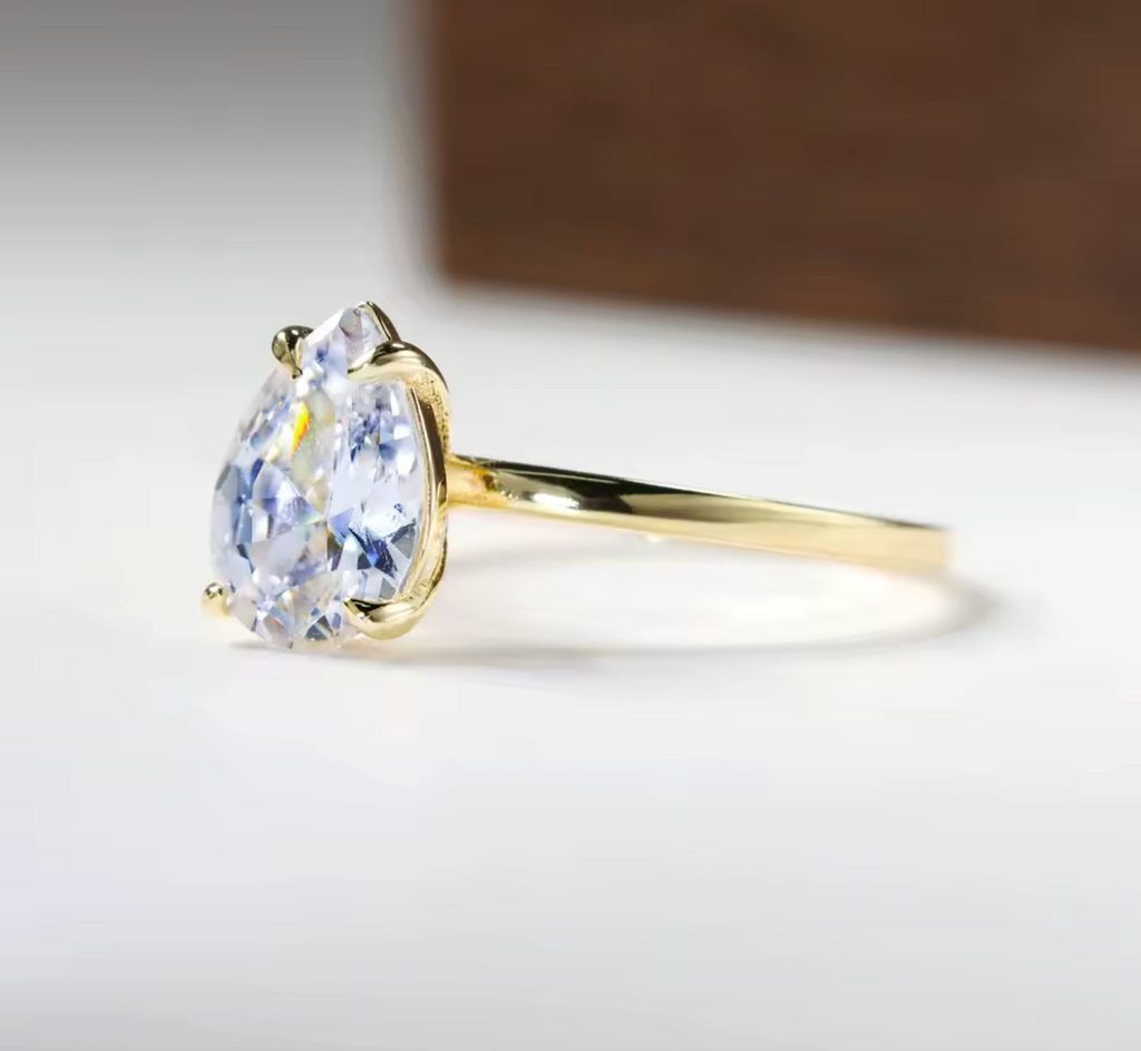 Moissanite Engagement Ring for Women