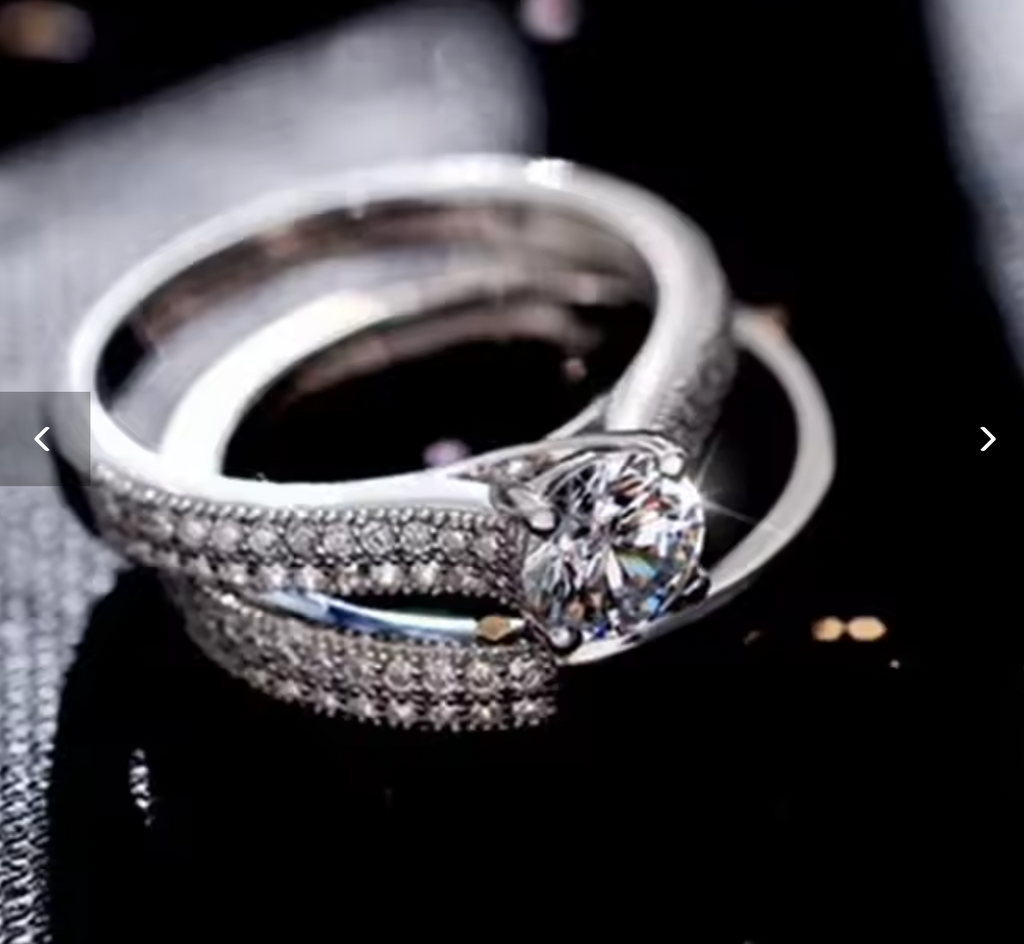 Silver Bridal & Fashion Jewelry Set
