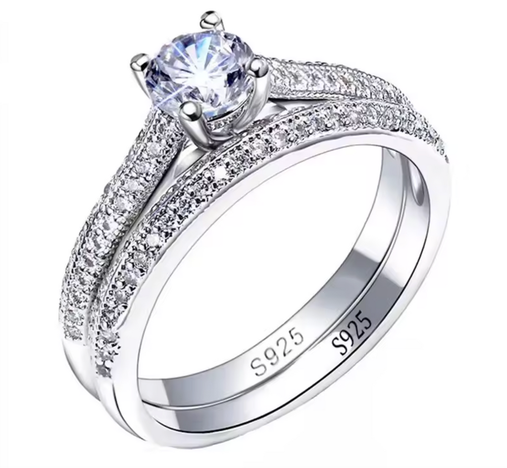 Silver Bridal & Fashion Jewelry Set