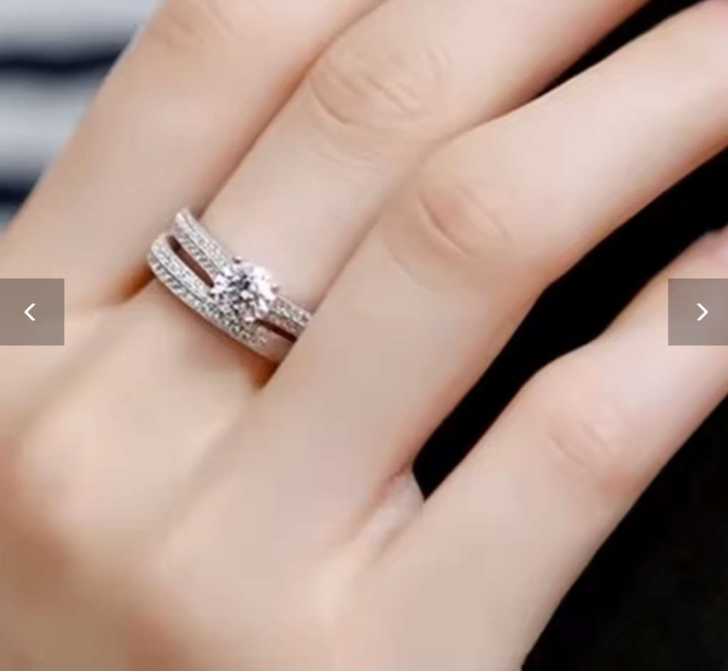 Silver Bridal & Fashion Jewelry Set