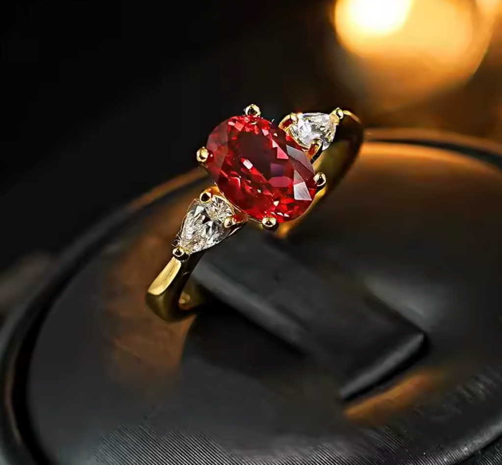 Luxury Classic Ruby Women’s Ring