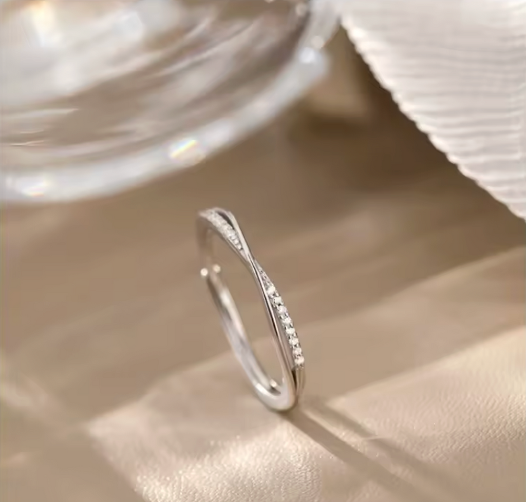Elegant Thin 925 Sterling Silver Adjustable for Women